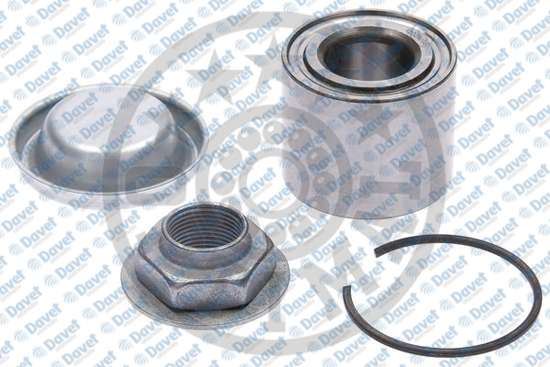 OPTIMAL 602288 Arka Teker Rulmani [Kit] Citroen C2 C3 C4 Cactus Ds3 C-Elysee Opel Agila A P208 P301 Alto Ignis I Ii Wagon